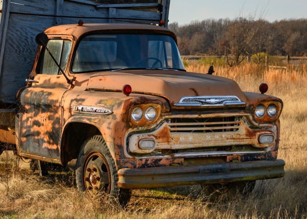 15 Old Chevy Along The Hwy No3 - Professional 2020 Stone Bank 2 photography by Paul Caldwell