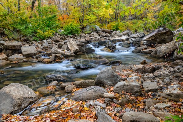 02.3 Richland Creek Above The Campground - Professional Arkansas Ozark Gallery No 1 photography by Paul Caldwell