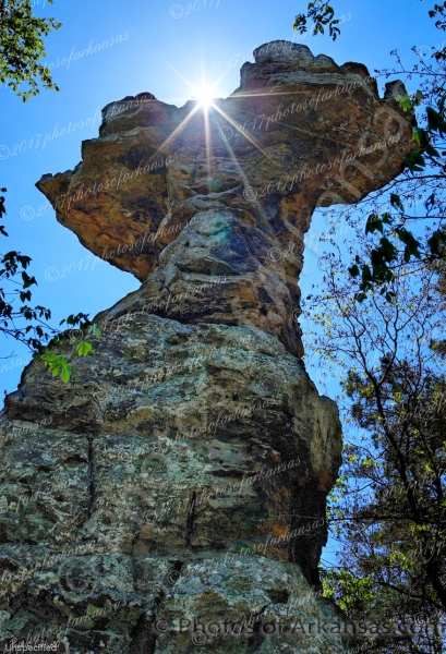 11 Sunrise At Pedestal Rocks Scenic Area - Professional Arkansas Ozark Gallery No 2 photography by Paul Caldwell