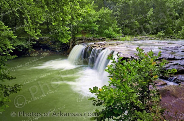 18 Falling Water Falls In Searcy County - Professional Arkansas Ozark Gallery No 2 photography by Paul Caldwell