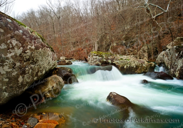 29 Wintertime Creek In Newton County - Professional Arkansas Ozark Gallery No 2 photography by Paul Caldwell