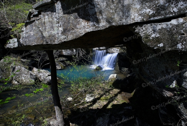 15 A View Of The Upper Falls On Big Devils Creek - Professional Arkansas Ozark Gallery No 3 photography by Paul Caldwell