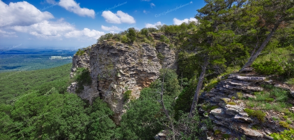 33 Midday View From Cameron Bluff Mt Magazine - Professional Arkansas Ozark Gallery No 3 photography by Paul Caldwell