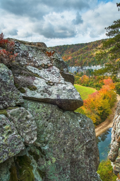 40 View Through The Keyhole Roark Bluff - Professional Arkansas Ozark Gallery No 3 photography by Paul Caldwell