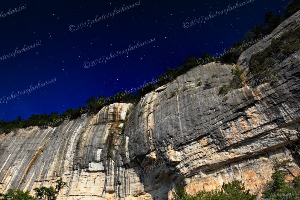 01 Big Dipper Over Buffalo River Bluffs - Professional My Favorites Gallery photography by Paul Caldwell