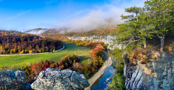 02 Early Morning View From The Summit Of Roark Bluff - Professional My Favorites Gallery photography by Paul Caldwell