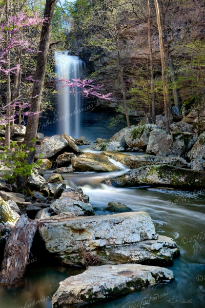 18 Springtime At Cedar Falls On Petit Jean Mountain - Professional My Favorites Gallery photography by Paul Caldwell