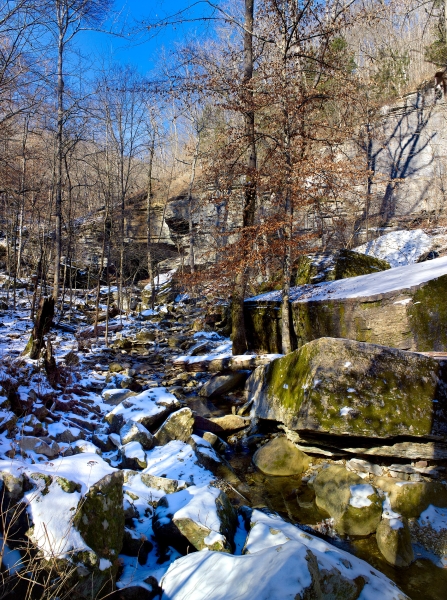 No16 Wintertime In Lost Valley Jigsaw Blocks - Professional Ptca 2020 Images photography by Paul Caldwell