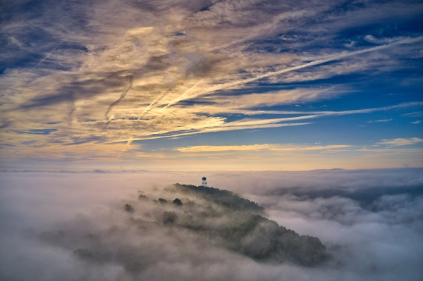No6 Morning Fog Over Western Little Rock - Professional Ptca 2020 Images photography by Paul Caldwell