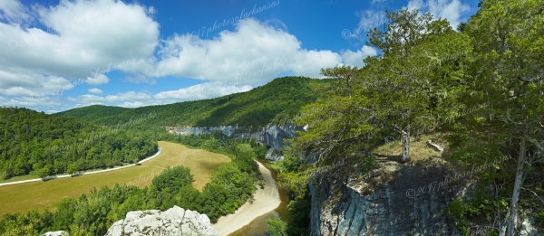 14 View From The Summit Of Roark Bluff On The Buffalo River - Professional Panoramas Of Arkansas photography by Paul Caldwell