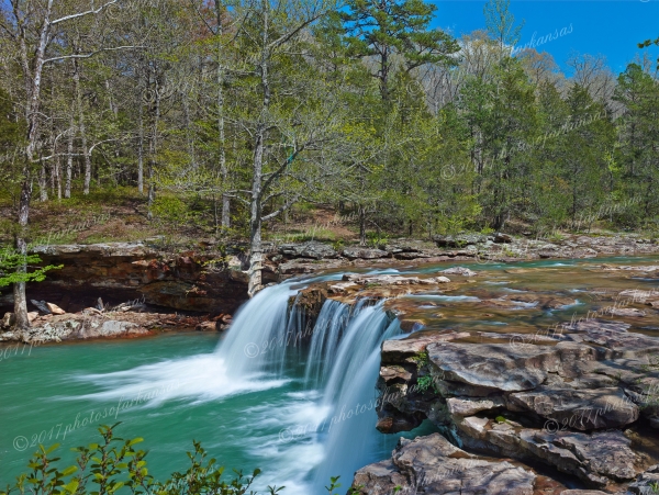 05 Springtime Flow At Falling Water Creek In Arkansas - Professional Recent Photography photography by Paul Caldwell