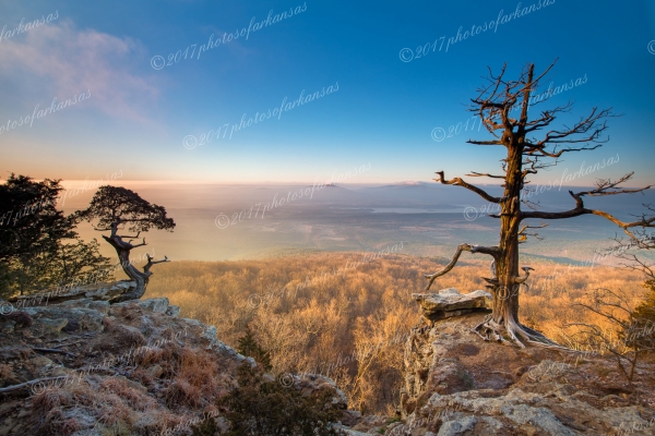 06 Sunrise From Mt Magazine Looking Towards Havana Arkansas - Professional Recent Photography photography by Paul Caldwell