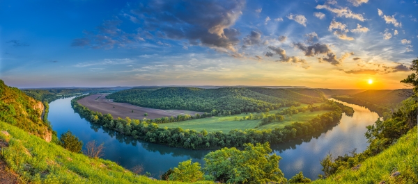 17 White River Near Guyon - Professional Stone Bank New Hq photography by Paul Caldwell