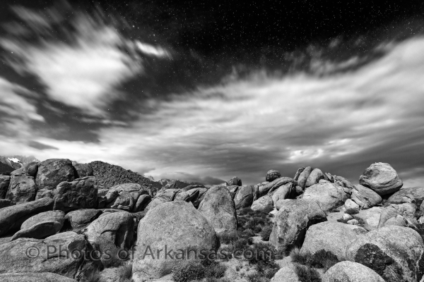No10 Alabama Hills At Midnight Vr2 - Professional The Western States photography by Paul Caldwell