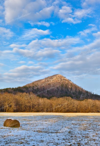01.1 Snowy Afternoon At Area 51 And Pinnacle Mountain - Professional Views Of Pinnacle Mountain photography by Paul Caldwell