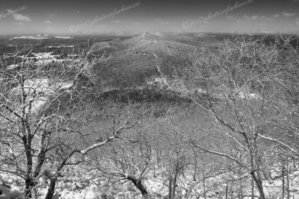 03 View From The Summit Of Pinnacle Mountain In Winter - Professional Views Of Pinnacle Mountain photography by Paul Caldwell